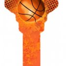 Key Blanks. Basketball image printed on a key blank.