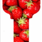 Key Blanks. Strawberries image printed on a key blank.