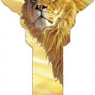 Key Blanks. Lion image on house Key Blank