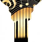 Key Blanks. Music Key image on house Key Blank