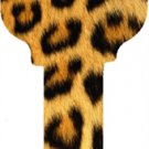 Key Blanks. Yellow Leopard jungle cat image on house Key Blank Key Blanks. Yellow Leopard jungle cat image on house Key Blank