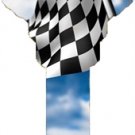 Key Blanks. Race Flag image on house Key Blank