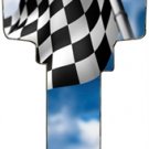 Key Blanks. Race Flags image on house Key Blank