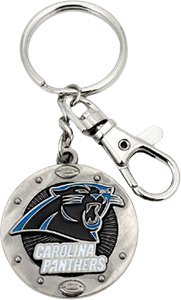 Key Chain. NFL Carolina Panthers Key Chain