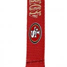 Lanyards. NFL - SAN FRANCISCO 49ERS CARABINER LANYARD