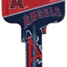 Key Blank. MLB Key blank - Anaheim Angels image on house Key.