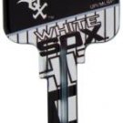 Key Blank. MLB Key blank - Chicago White Sox image on house Key.