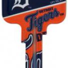 Key Blank. MLB Key blank - Detroit Tigers image on house Key.