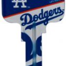 Key Blank. MLB Key blank - Los Angeles Dodgers image on house Key.