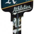 Key Blank. MLB Key blank - Oakland As image on house Key.