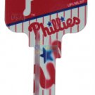 Key Blank. MLB Key blank - Philadelphia Phillies image on house Key.