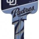 Key Blank. MLB Key blank - San Diego Padres image on house Key.