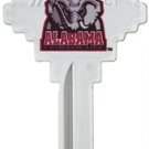 Key Blank. NCAA Key blank - Alabama, Roll Tide image on house Key.