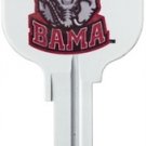 Key Blank. NCAA Key blank - Alabama, Roll Tide image on house Key.