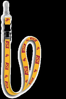 Lanyards. NCAA -  ARIZONA SUN DEVILS LANYARDS