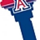 Key Blank. NCAA Key blank - ARIZONA WILDCATS image on house Key.