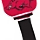 Key Blank. NCAA Key blank - ARKANSAS RAZORBACKS image on house Key.