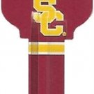 Key Blank. NCAA Key blank - CALIFORNIA USC TROJANS image on house Key.