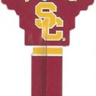Key Blank. NCAA Key blank - CALIFORNIA USC TROJANS image on house Key.