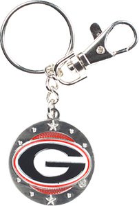 Key Chain. NCAA  GEORGIA BULLDOGS KEY CHAIN