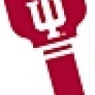 Key Blank. NCAA Key blank - INDIANA HOOSIERS image on house Key.