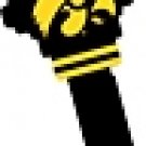 Key Blank. NCAA Key blank - IOWA HAWKEYES image on house Key.