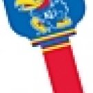 Key Blank. NCAA Key blank - KANSAS JAYHAWKS image on house Key.