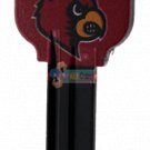 Key Blank. NCAA Key blank - KENTUCKY LOUISVILLE CARDINALS image on house Key.