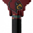Key Blank. NCAA Key blank - KENTUCKY LOUISVILLE CARDINALS image on house Key.