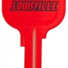 Key Blank. NCAA Key blank - KENTUCKY LOUISVILLE CARDINALS image on house Key.
