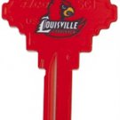 Key Blank. NCAA Key blank - KENTUCKY LOUISVILLE CARDINALS image on house Key.