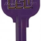 Key Blanks. NCAA Key blank - LOUISIANA TIGERS image on house Key.