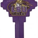 Key Blank. NCAA Key blank - LOUISIANA TIGERS image on house Key.
