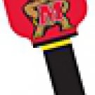 Key Blanks. NCAA Key blank  MARYLAND TERRAPINS image on house Key.