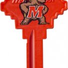 Key Blanks. NCAA Key blank MARYLAND TERRAPINS image on house Key.