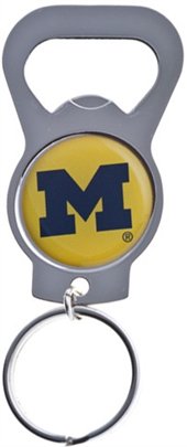 Key Chain. NCAA MICHIGAN WOLVERINES BOTTLE OPENER