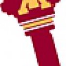 Key Blanks. NCAA Key blank MINNESOTA GOLDEN GOPHERS image on house Key.