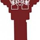 Key Blanks. NCAA Key blank MISSISSIPPI BULLDOGS image on house Key.