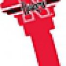 Key Blanks. NCAA Key blank NEBRASKA CORNHUSKERS image on house Key.