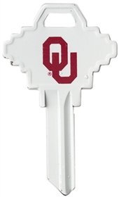 Key Blanks. NCAA Key blank OKLAHOMA SOONERS image on house Key