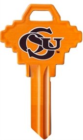 Key Blanks. NCAA Key blank OREGON BEAVERS image on house Key.