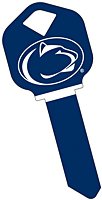 Key Blanks. NCAA Key blank PENNSYLVANIA NITTY LIONS image on house Key.