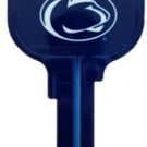 Key Blanks. NCAA Key blank PENNSYLVANIA NITTY LIONS image on house Key.