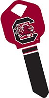 Key Blanks. NCAA Key blank SOUTH CAROLINA GAMECOCKS image on house Key.