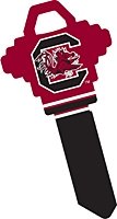 Key Blanks. NCAA Key blank SOUTH CAROLINA GAMECOCKS image on house Key.