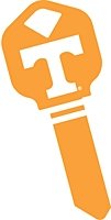Key Blanks. NCAA Key blank TENNESEE VOLUNTEERS image on house Key.