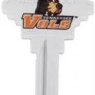 Key Blanks. NCAA Key blank TENNESEE VOLUNTEERS image on house Key.