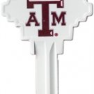 Key Blanks. NCAA Key blank TEXAS A&M AGGIES image on house Key.