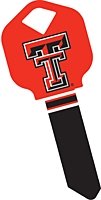Key Blanks. NCAA Key blank TEXAS TECH RED RAIDERS image on house Key.