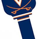 Key Blanks. NCAA Key blank VIRGINIA CAVALIERS image on house Key.